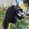 Bonnet Marron pour hobby horse