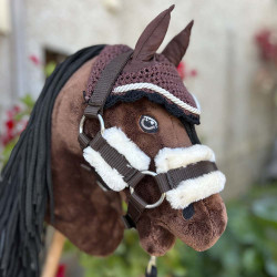 Bonnet Marron pour hobby horse