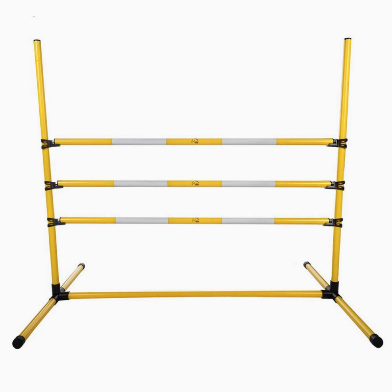 Obstacle de hobby horsing HKM  modulable JAUNE