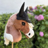 Bonnet hobby horse Noir Scintillant Lemieux