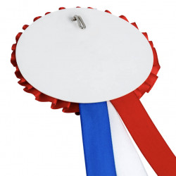 Flot bleu, blanc, rouge pour hobby horse