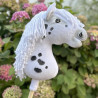 Hobby Horse blanc Appalooza Indiana - Taille A3