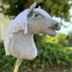 Hobby Horse Gris souris Gristy - Taille A3  - réaliste