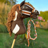 Licol et longe hobby horse série Looky - Alezan