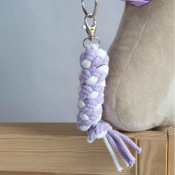 Licol et longe série Looky pour hobby horse - Mauve