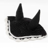 Bonnet noir et blanc pour hobby horse