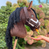 Hobby horse licol marron