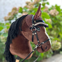 Hobby horse marron bai pas cher