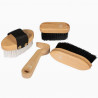 Set de pansage en bois pour hobby horse - 4 accessoires bois