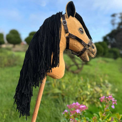 Hobby Horse Buck avec licol et queue amovible