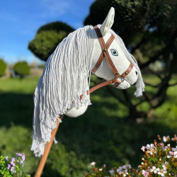 Hobby horse blanc Snow Pearl . Taille M