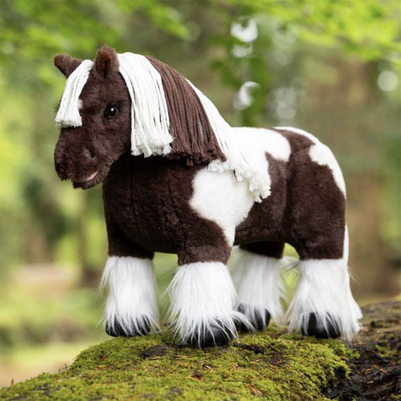 Mini cheval en peluche pie Dazzle Lemieux